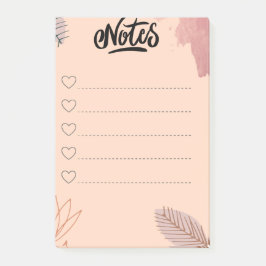 Notas Post-it® Ästhetischer Schreibblock für Notizen & Orga