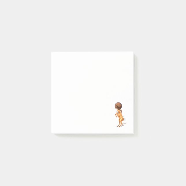 Notas Post-it® Astro Aries Mars Zodiac (Anverso)