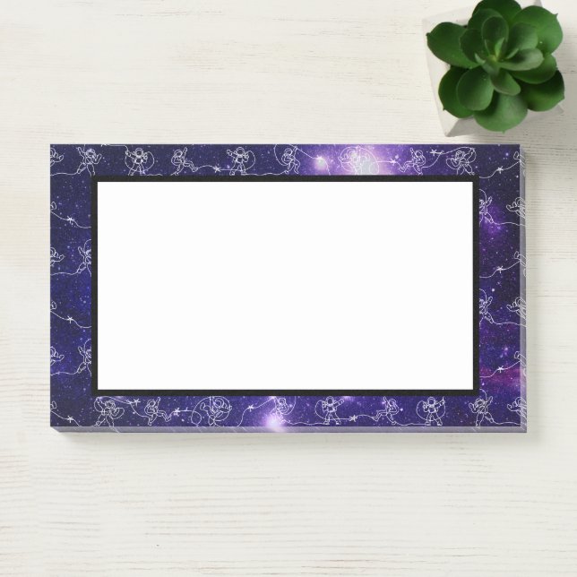 Notas Post-it® Astronauta (Oficina)