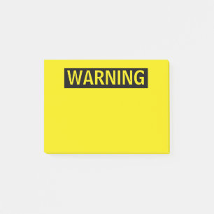 Notas Post-it® Atención