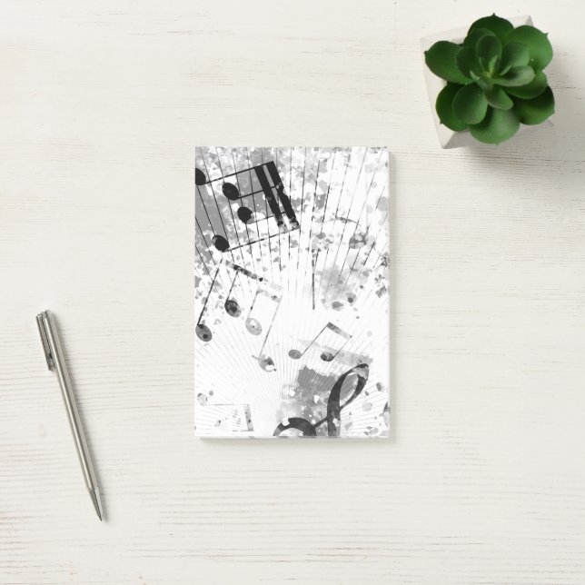 Notas Post-it® Atmósfera musical 1 (Oficina)