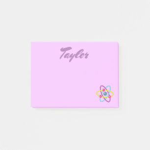 Notas Post-it® Átomos bonitos