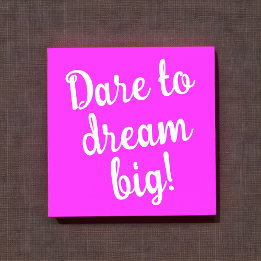 Notas Post-it® Atrévete a Soñar en Grande Inspirador