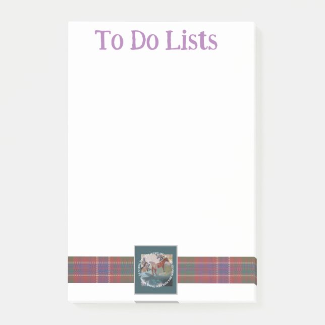 Notas Post-it® atuendo de la mosca de caballo (Anverso)