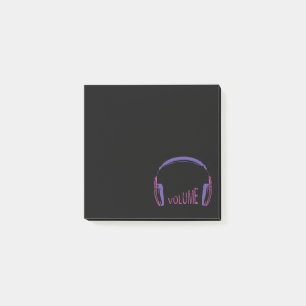Notas Post-it® Aumenta el volumen de audífonos