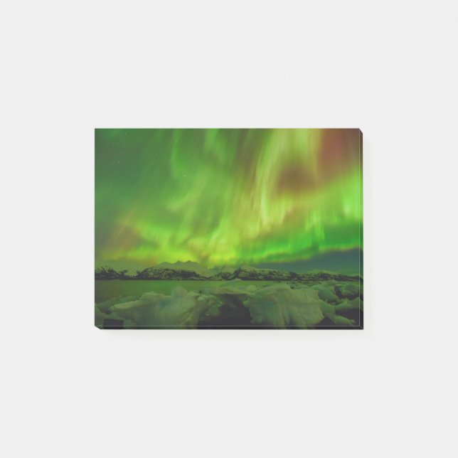Notas Post-it® Aurora asombrosa (Anverso)