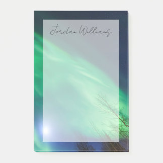 Notas Post-it® Aurora boreal Luz del Norte | Fairbanks