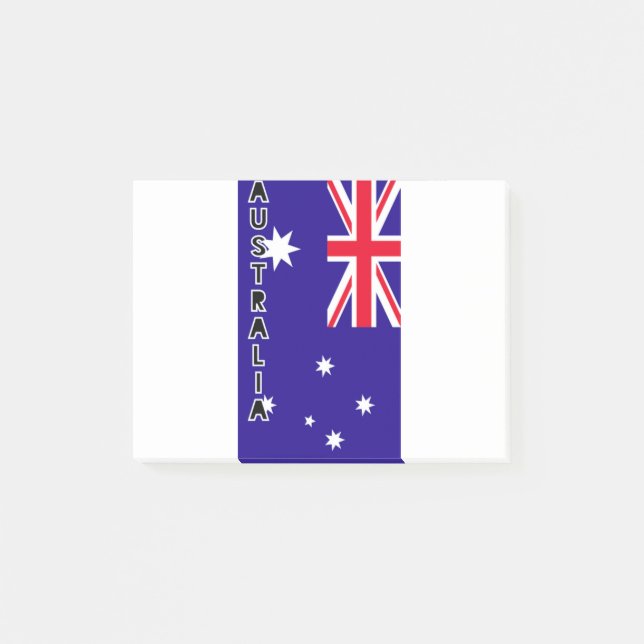 Notas Post-it® Australia (Anverso)
