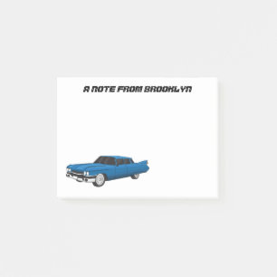 Notas Post-it® Auto clásico Guay blue 1959