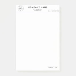 Notas Post-it® Autoensamblado personalizado