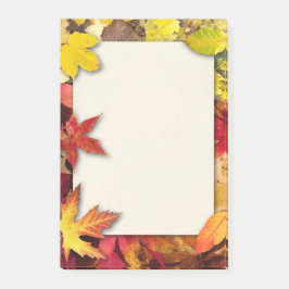 Notas Post-it® Autumn Leaves Post It Notes