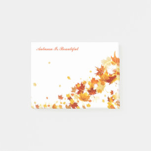 Notas Post-it® Autumn Post Notes-Autumn Is Beautiful Post-it Note