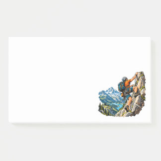 Notas Post-it® Aventura de escalada en roca para escaladores de m