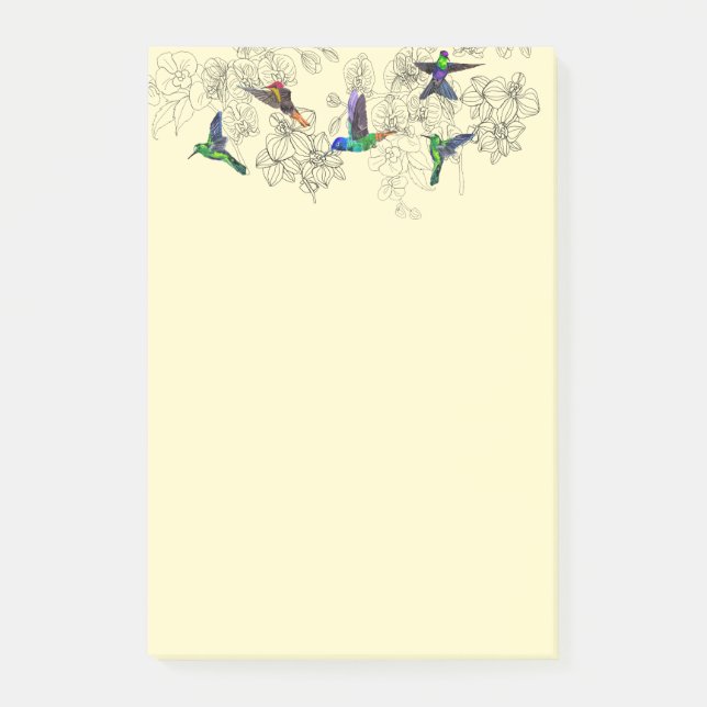 Notas Post-it® Aves de primavera (Anverso)