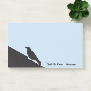 Notas Post-it® Aves negras. El Raven
