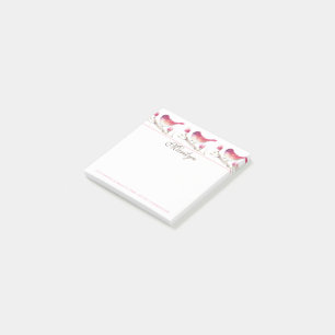 Notas Post-it® Aves Rosadas Y Magnolia