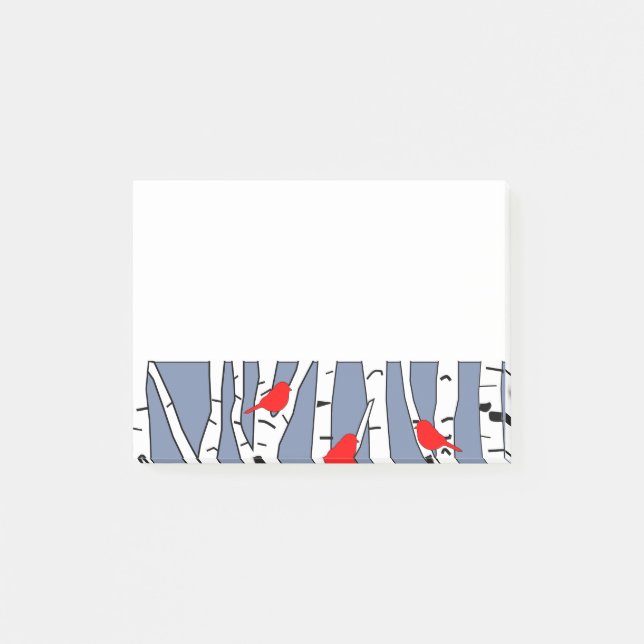 Notas Post-it® Aves y Aves (Anverso)