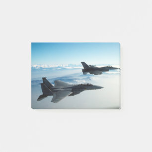 Notas Post-it® Aviones de combate de la Fuerza Aérea