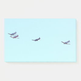 Notas Post-it® Aviones de guerra
