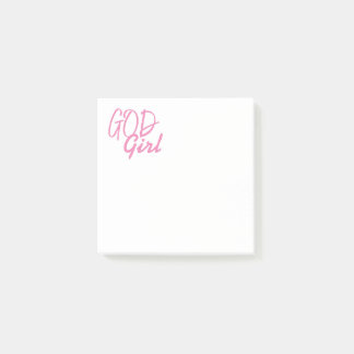Notas Post-it® Aviso de Dios Chica