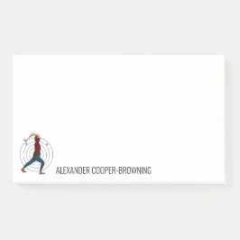 Notas Post-it® Ax Throwing