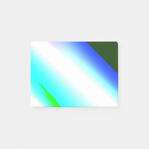 Notas Post-it® Azul arcoiris de textura abstracta patrón arte t