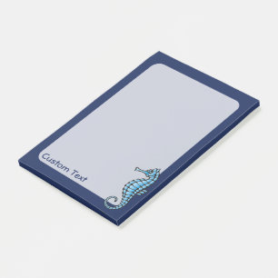 Notas Post-it® Azul Caballito de Mar