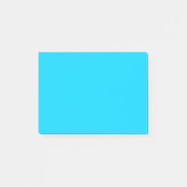 Notas Post-it® Azul claro simple