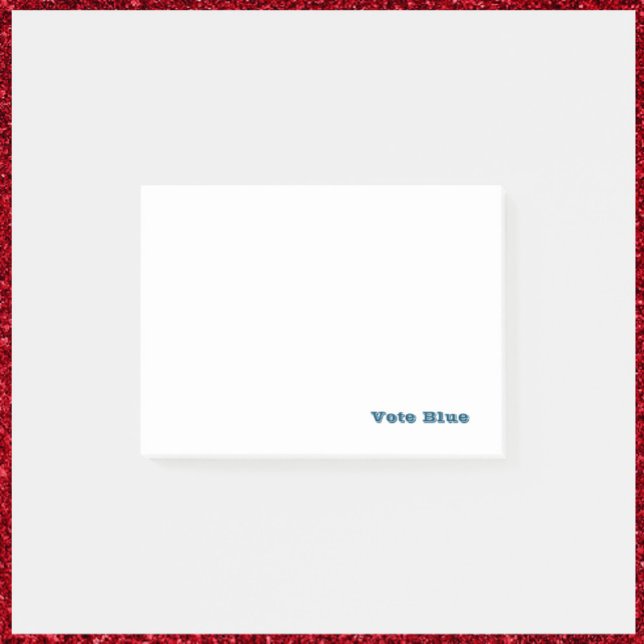 Notas Post-it® Azul del voto (Subido por el creador)