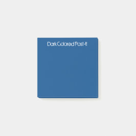 Notas Post-it® Azul oscuro