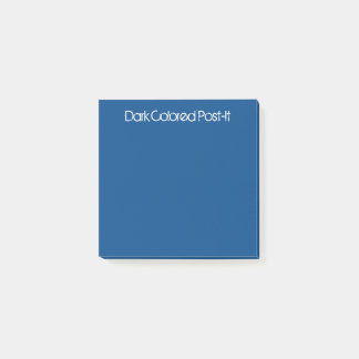 Notas Post-it® Azul oscuro