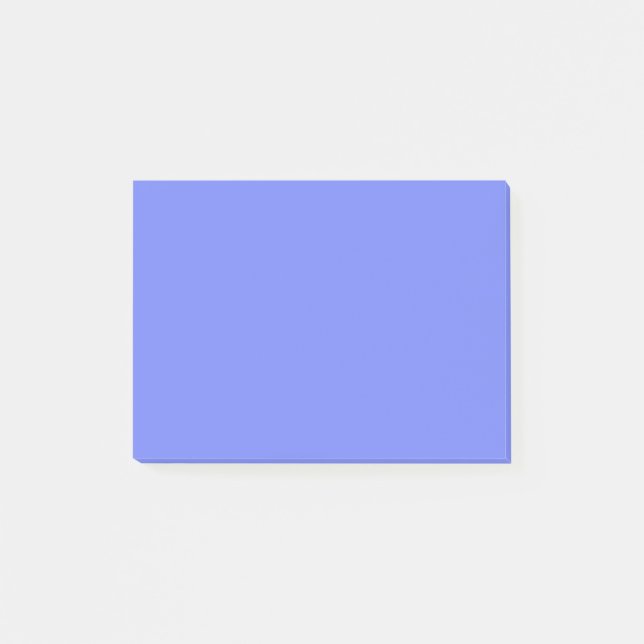 Notas Post-it® Azul Pastel simple (Anverso)