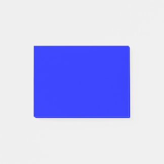 Notas Post-it® Azul profundo simple