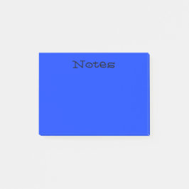 Notas Post-it® Azul simple