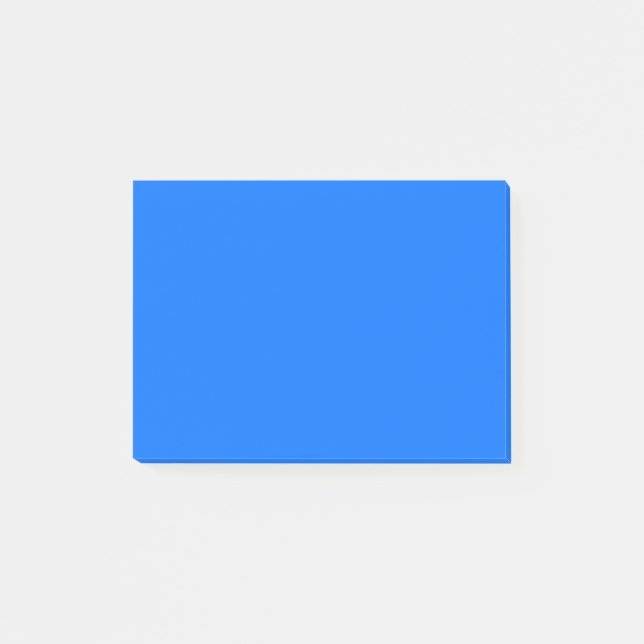 Notas Post-it® Azul simple (Anverso)