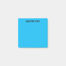 Notas Post-it® Azul simple
