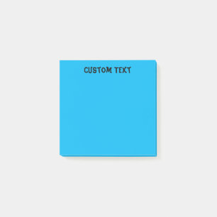 Notas Post-it® Azul simple
