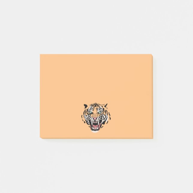 Notas Post-it® Azul tigre (Anverso)