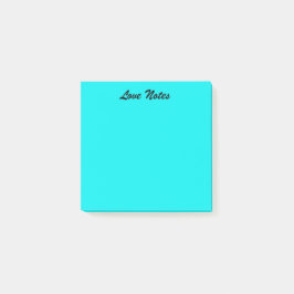 Notas Post-it® Azul vibrante