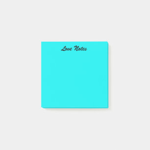 Notas Post-it® Azul vibrante