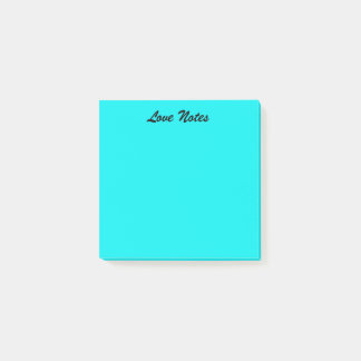 Notas Post-it® Azul vibrante