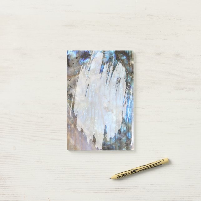 Notas Post-it® Azure and Iridescence Fade (Escritorio)