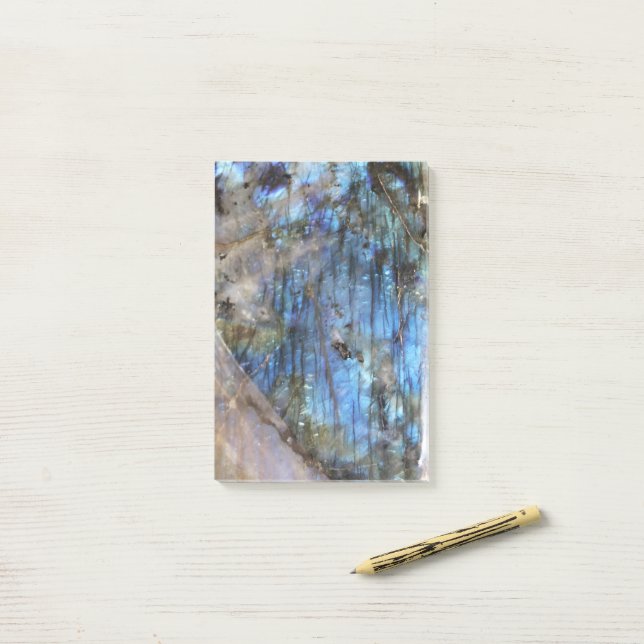 Notas Post-it® Azure e Iridescence (Escritorio)