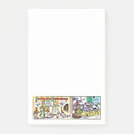 Notas Post-it® B y BookMarkSally "la fecha estaban apagado… "