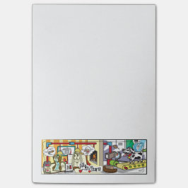 Notas Post-it® B y BookMarkSally "la fecha estaban apagado… "