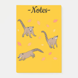 Notas Post-it® Baby Coatis