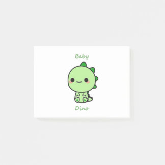 Notas Post-it® Baby Dino