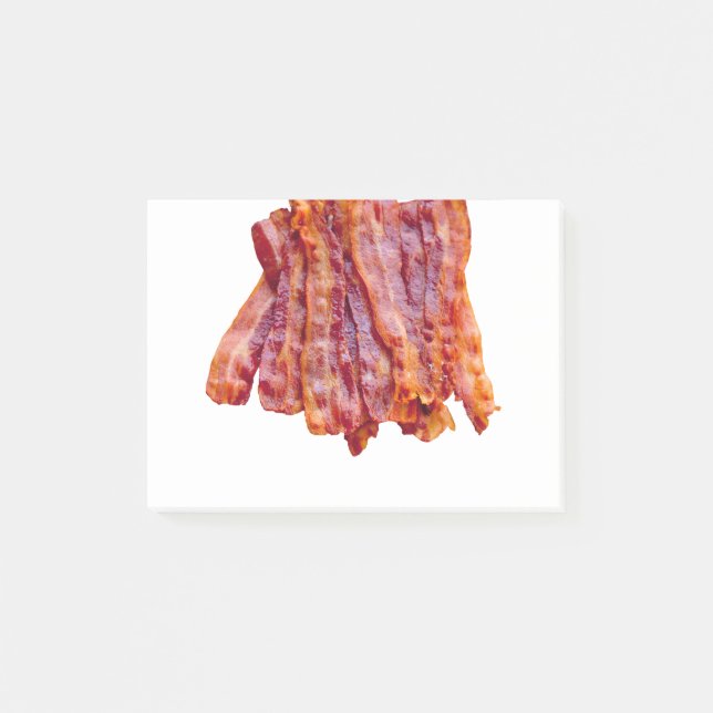 Notas Post-it® Bacon Bacon (Anverso)