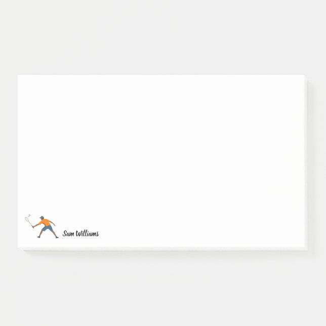 Notas Post-it® Badminton (Anverso)