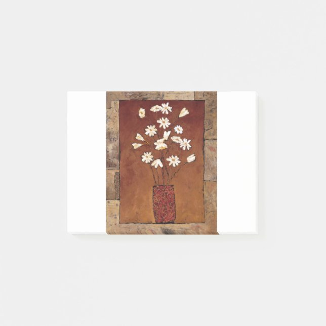 Notas Post-it® BAG12 Flowers.tif blanco (Anverso)